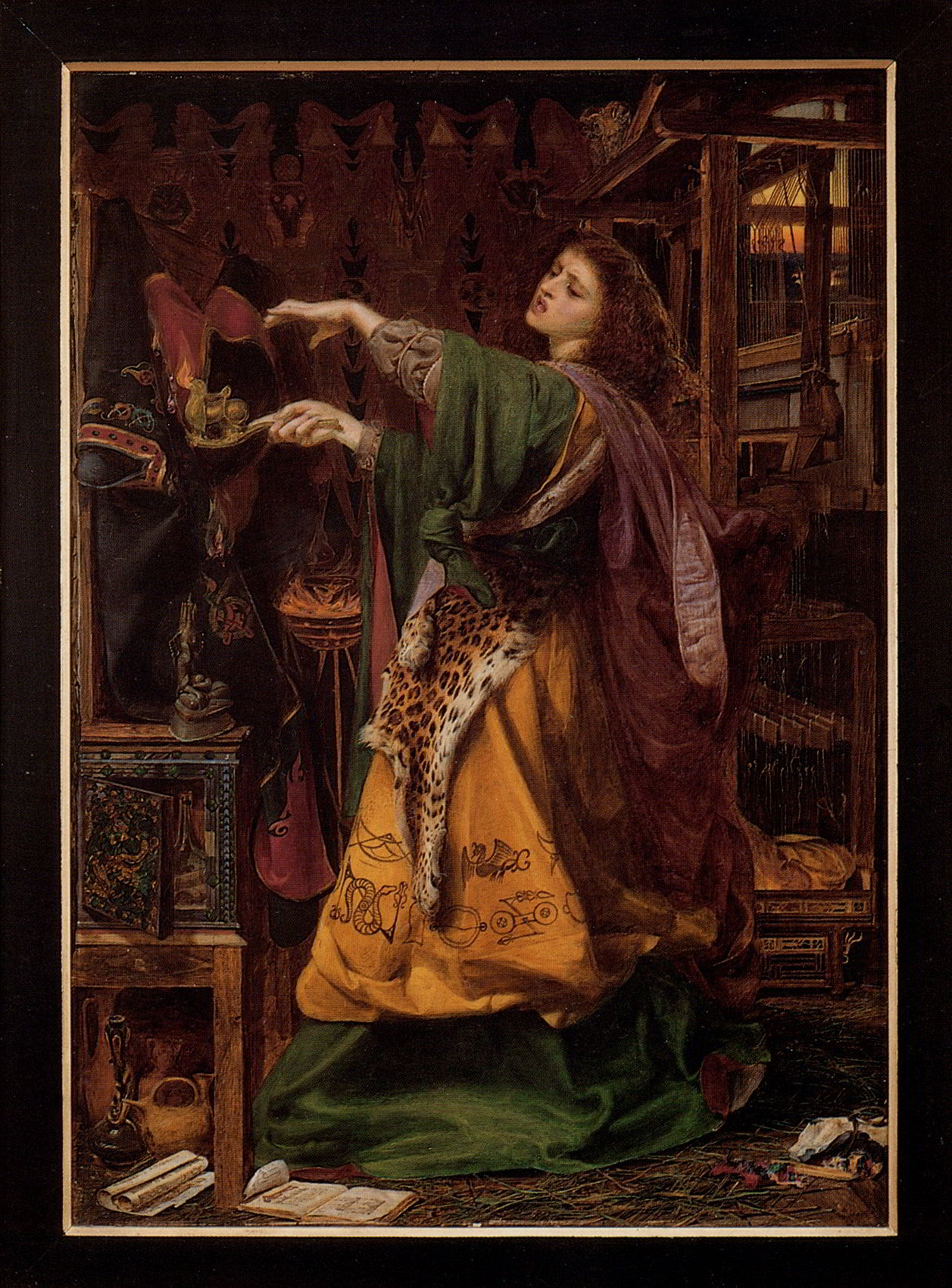 Morgan le Fay by Anthony Frederick Sandys