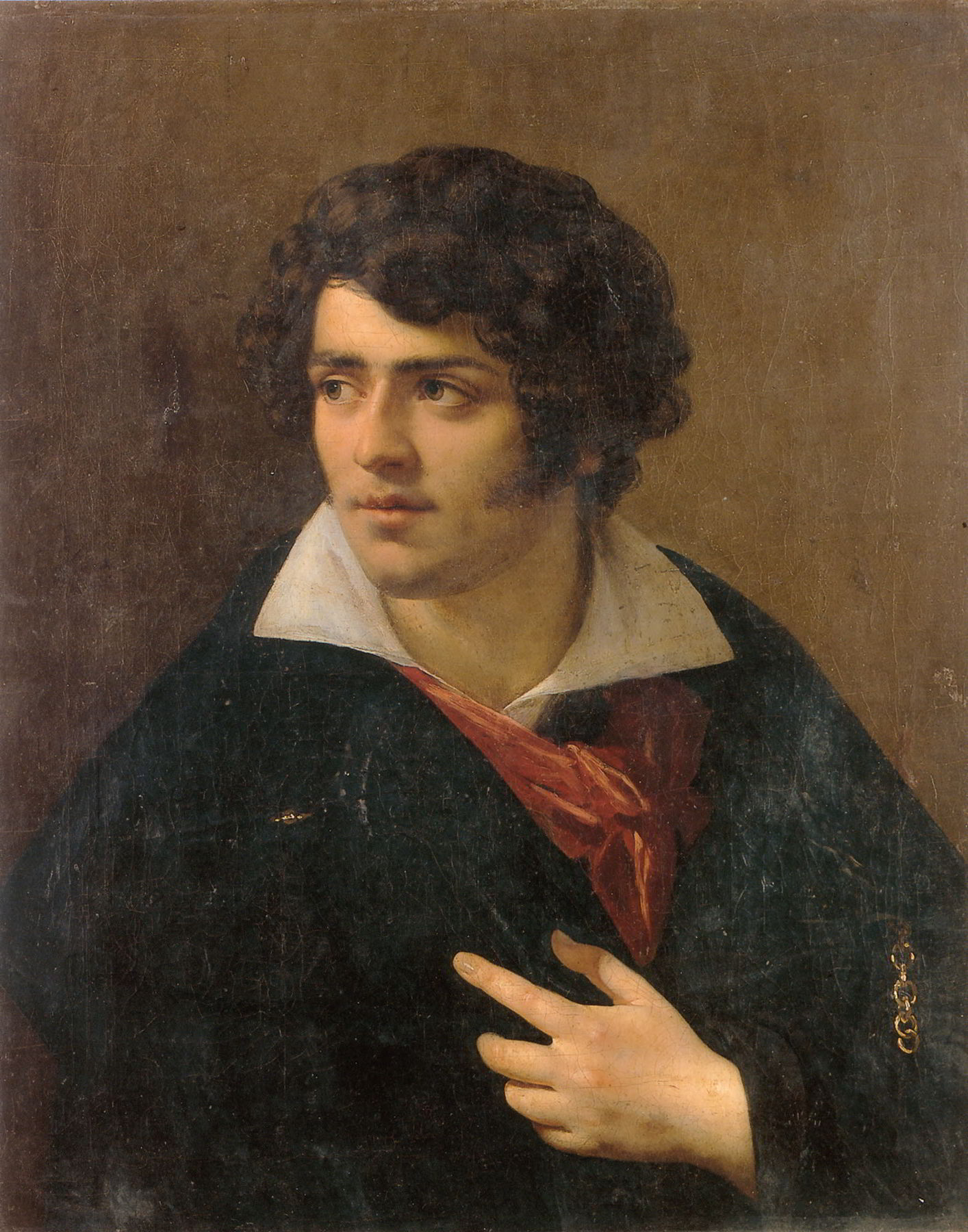 Portrait of a Young Man by Anne Louis Girodet de Roucy Triosson