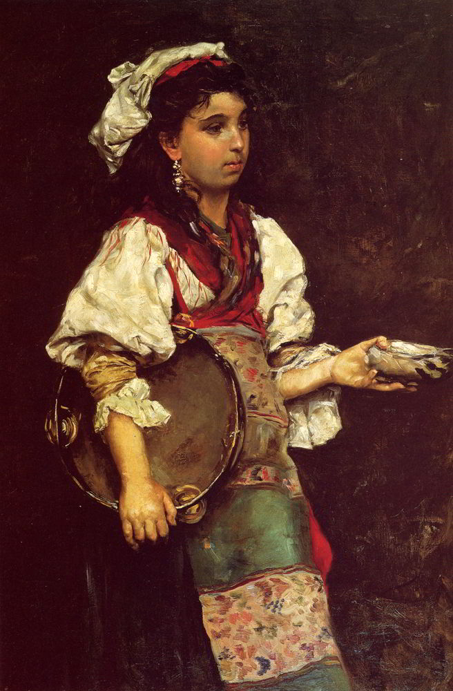 Spanish Girl by Julius LeBlanc Stewart