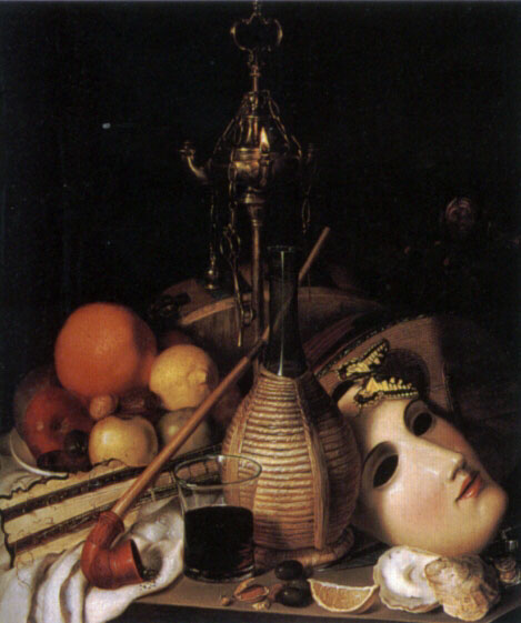 Still Life with Mask and Artefacts by Friedrich August Schlegel