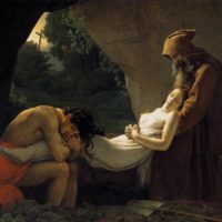 The Entombment of Atala by Anne Louis Girodet de Roucy Triosson