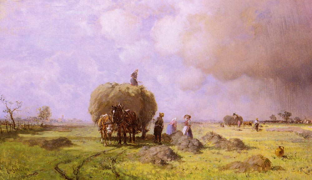The Haystacks by Robert Schleich
