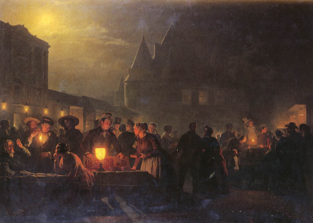 The Night Fair by Petrus Van Schendel