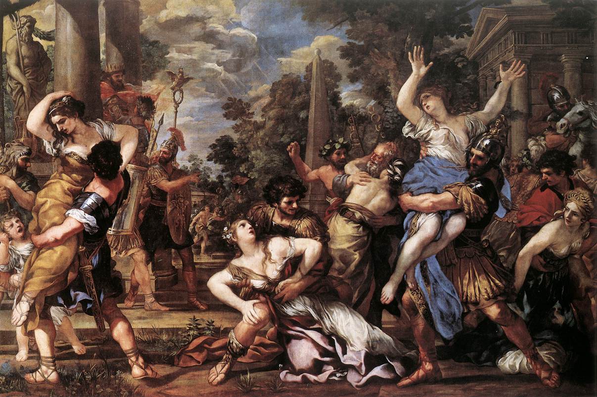 The Rape of the Sabine Women by Pietro Da Cortona