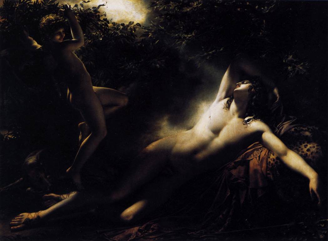 The Sleep of Endymion by Anne Louis Girodet de Roucy Triosson