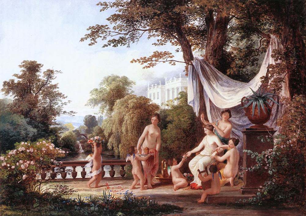 The Toilette of Venus by Karoly the Elder Marko