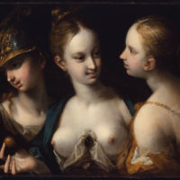 Pallas Athena, Venus and Juno by Hans von Aachen