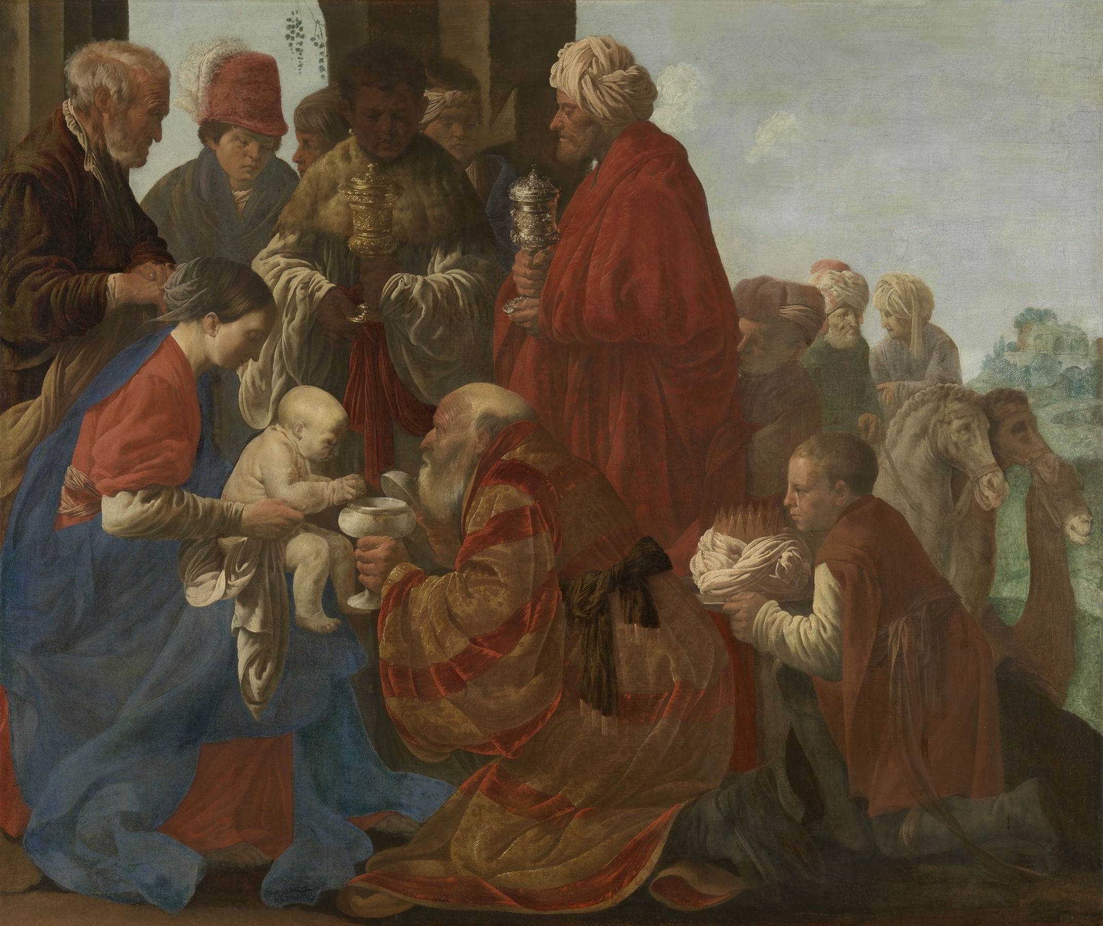 The Adoration of the Magi by Hendrick Terbrugghen