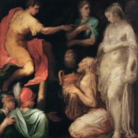 The Continence of Scipio by Niccolo dell’ Abbate