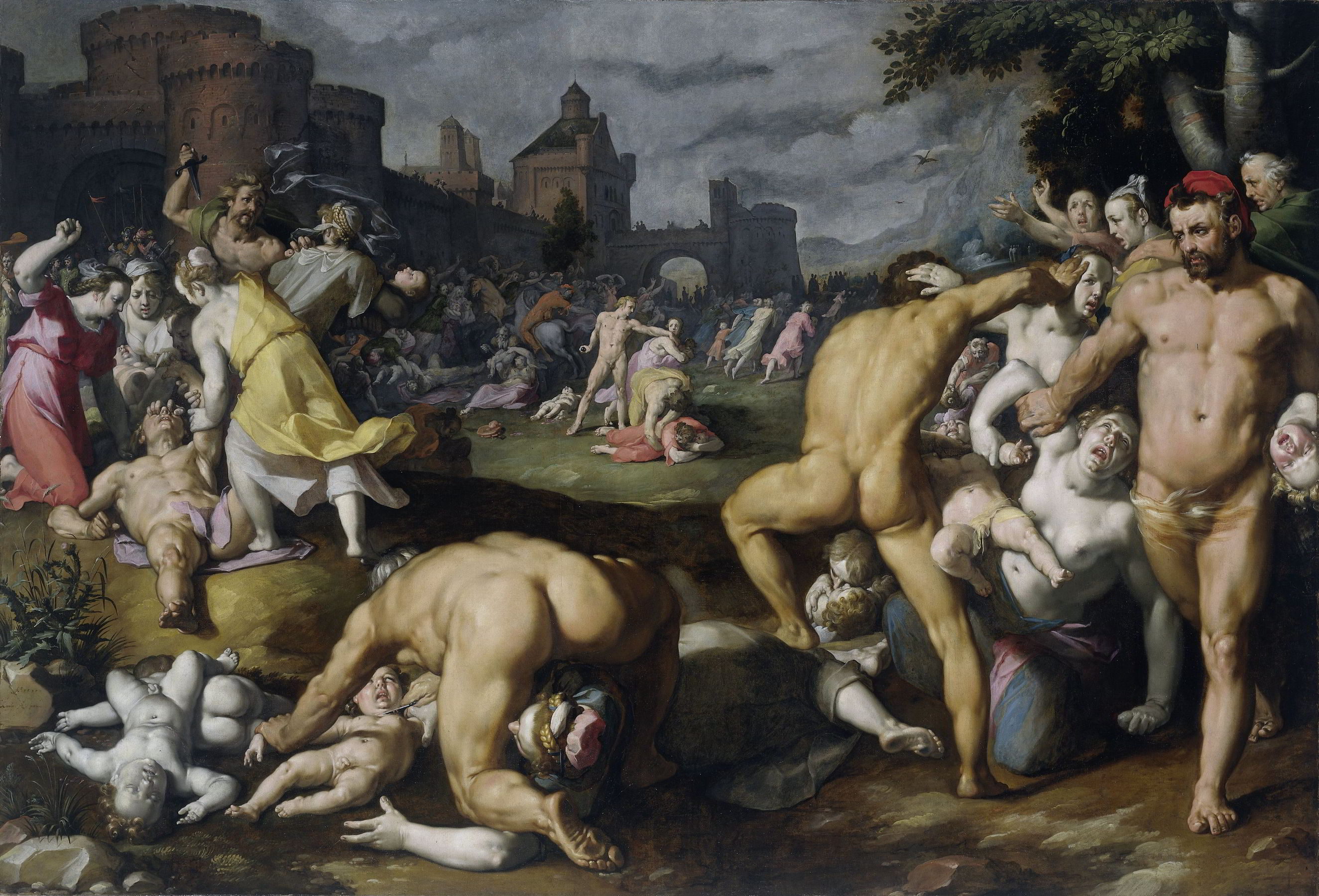 The Massacre of the Innocents by Cornelis van Haarlem
