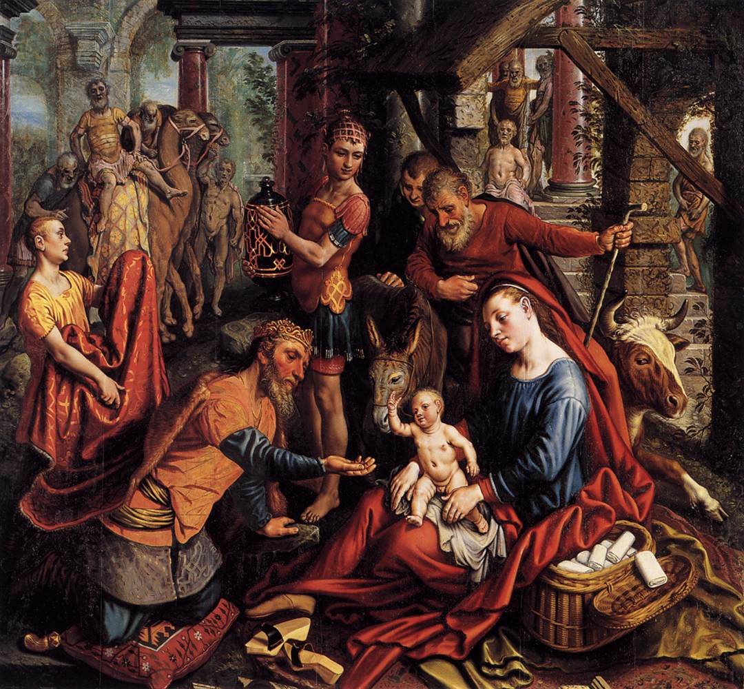 Triptych with the Adoration of the Magi by Pieter Aertsen