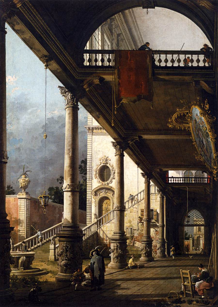 Perspective by Canaletto