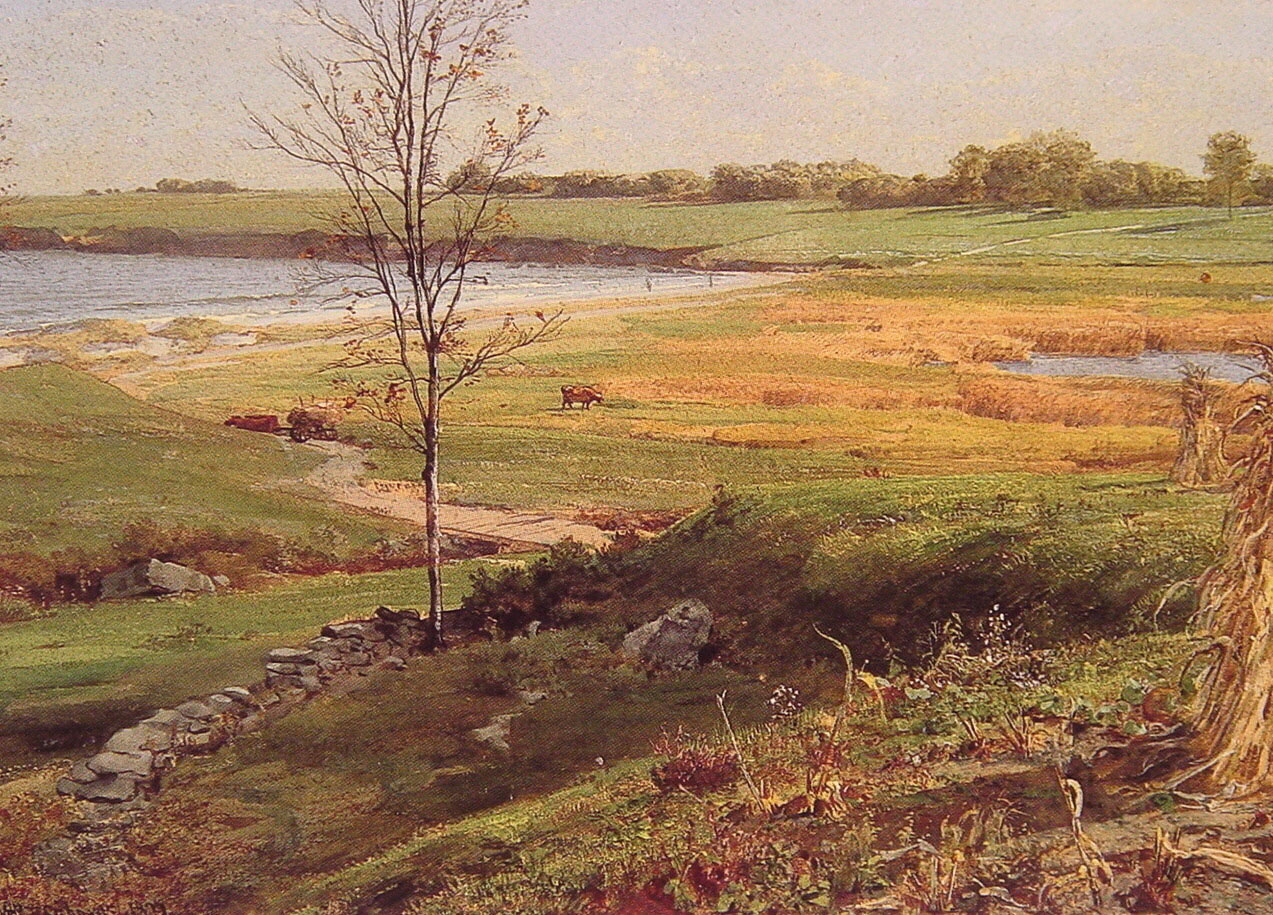 Salt Marsh by the Sea by William Trost Richards
