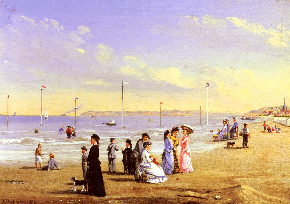 At The Seaside by Conrad-Wise Chapman