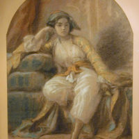 Oriental Woman by Charles Francois Jalabert
