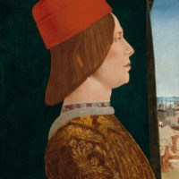 Portrait of Giovanni II Bentivoglio by Ercole de’ Roberti