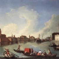View of the Giudecca Canal by Johann Richter