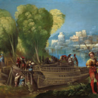Aeneas and Achates on the Libyan Coast by Dosso Dossi