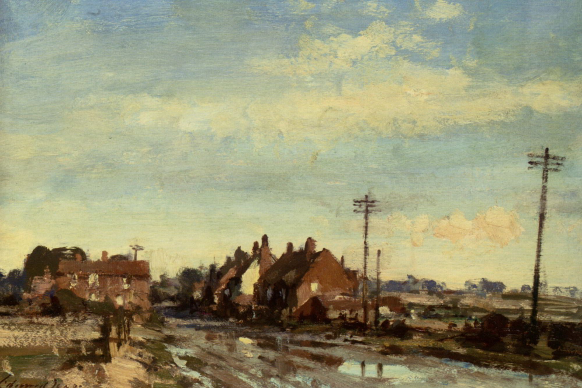 After Rain Upper Horning by Edward Seago
