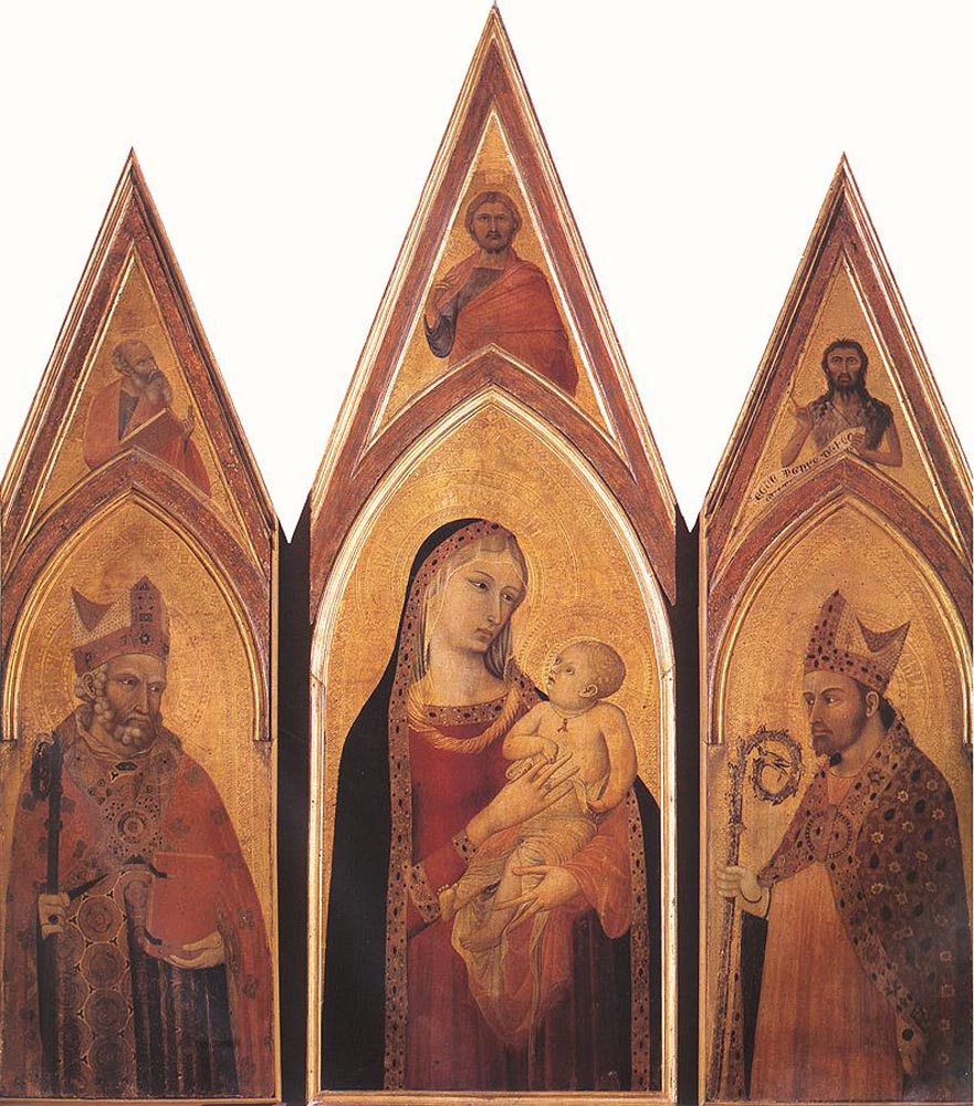 Altarpiece of St Proculus by Ambrogio Lorenzetti