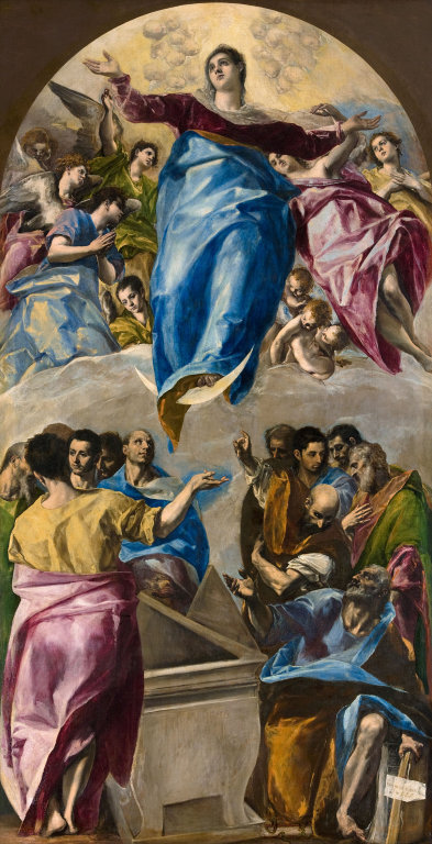 Assumption of the Virgin by El Greco