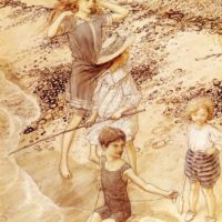 Children By The Sea by Arthur Rackham