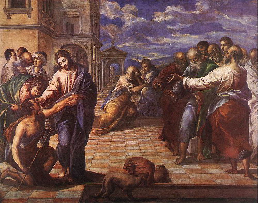 Christ Healing the Blind 2 by El Greco