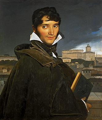 Francois Marius Granet by Jean Auguste Dominique Ingres