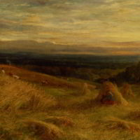Harvest Time in Sussex by John Linnell