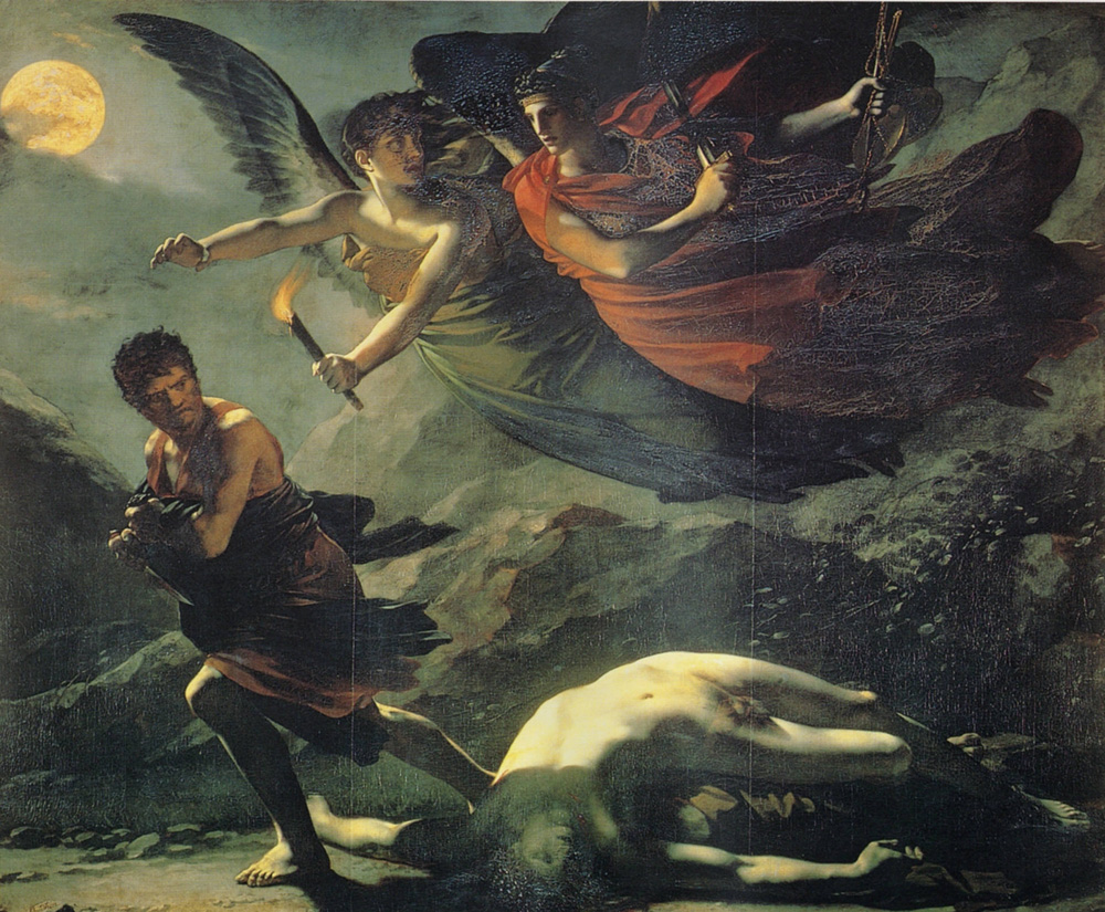Justice and Divine Vengeance Pursuing Crime by Pierre Paul Prudhon