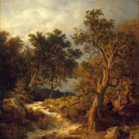 Landscape with a Stream by Andreas Achenbach