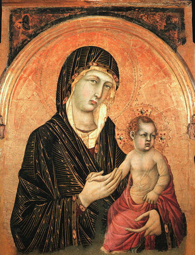 Madonna and Child no 583 by Simone Martini