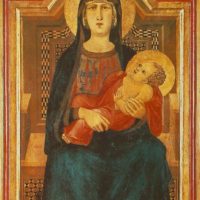 Madonna of Vico l’Abate by Ambrogio Lorenzetti