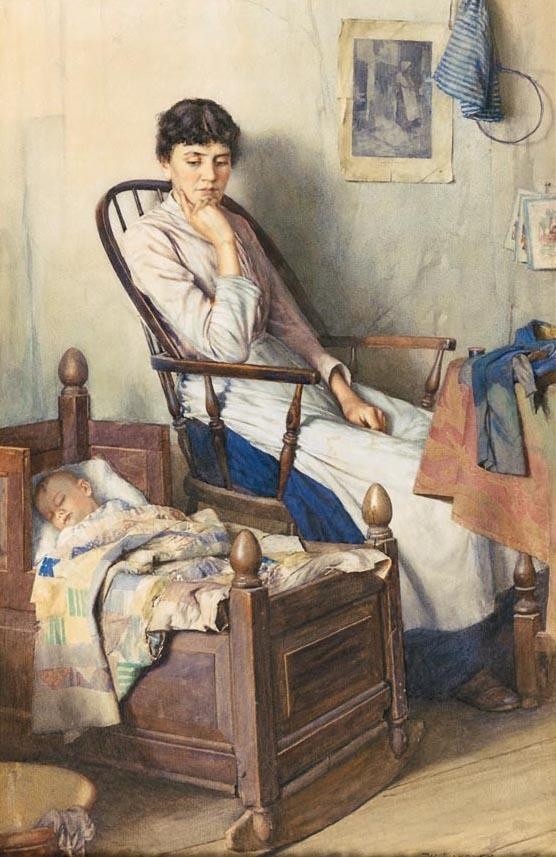 Motherhood by Walter Langley