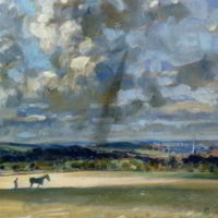 Ploughing the Furrow by Edward Seago