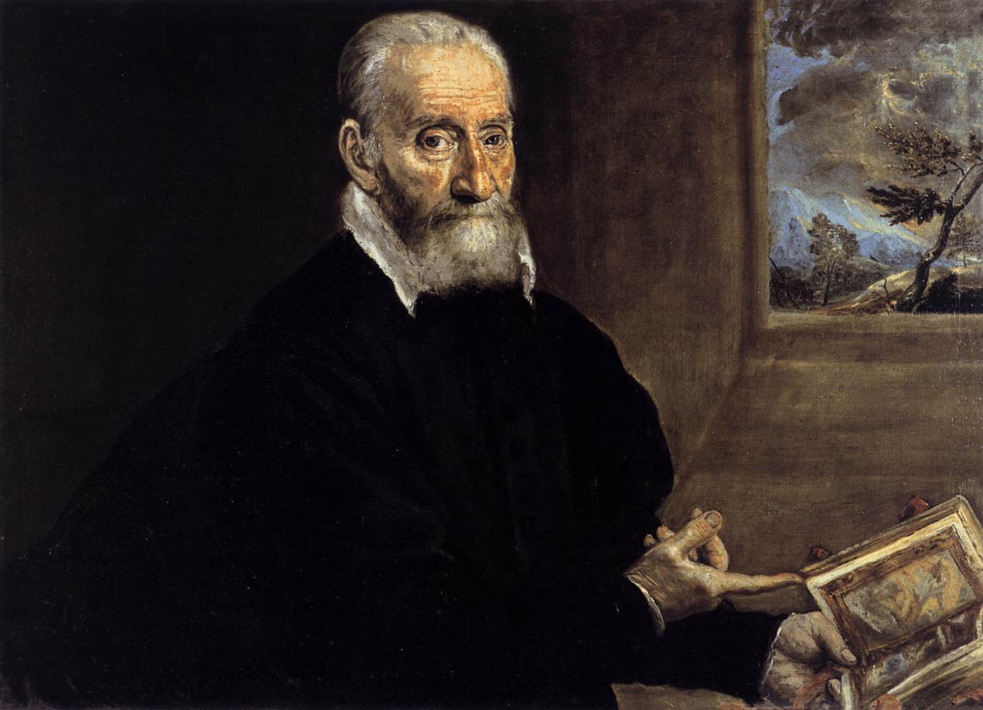 Portrait of Giulio Clovio by El Greco