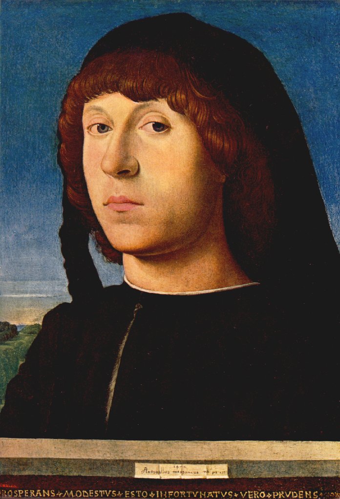 Portrait of a Man (1) by Antonello da Messina