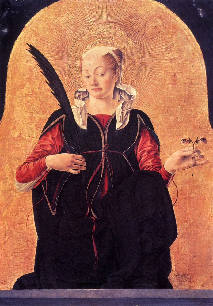 St. Lucy by Francesco del Cossa