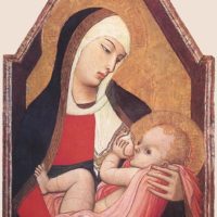 Suckling Madonna by Ambrogio Lorenzetti