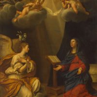 The Annunciation by Francesco Albani