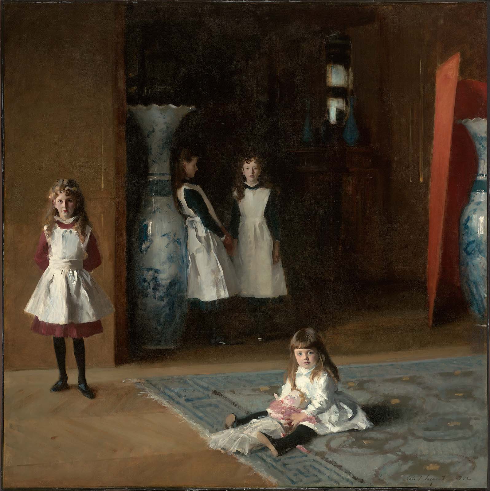 The Daughters of Edward Darley Boit by John Singer Sargent
