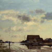 The Flooded Roof by Edward Seago