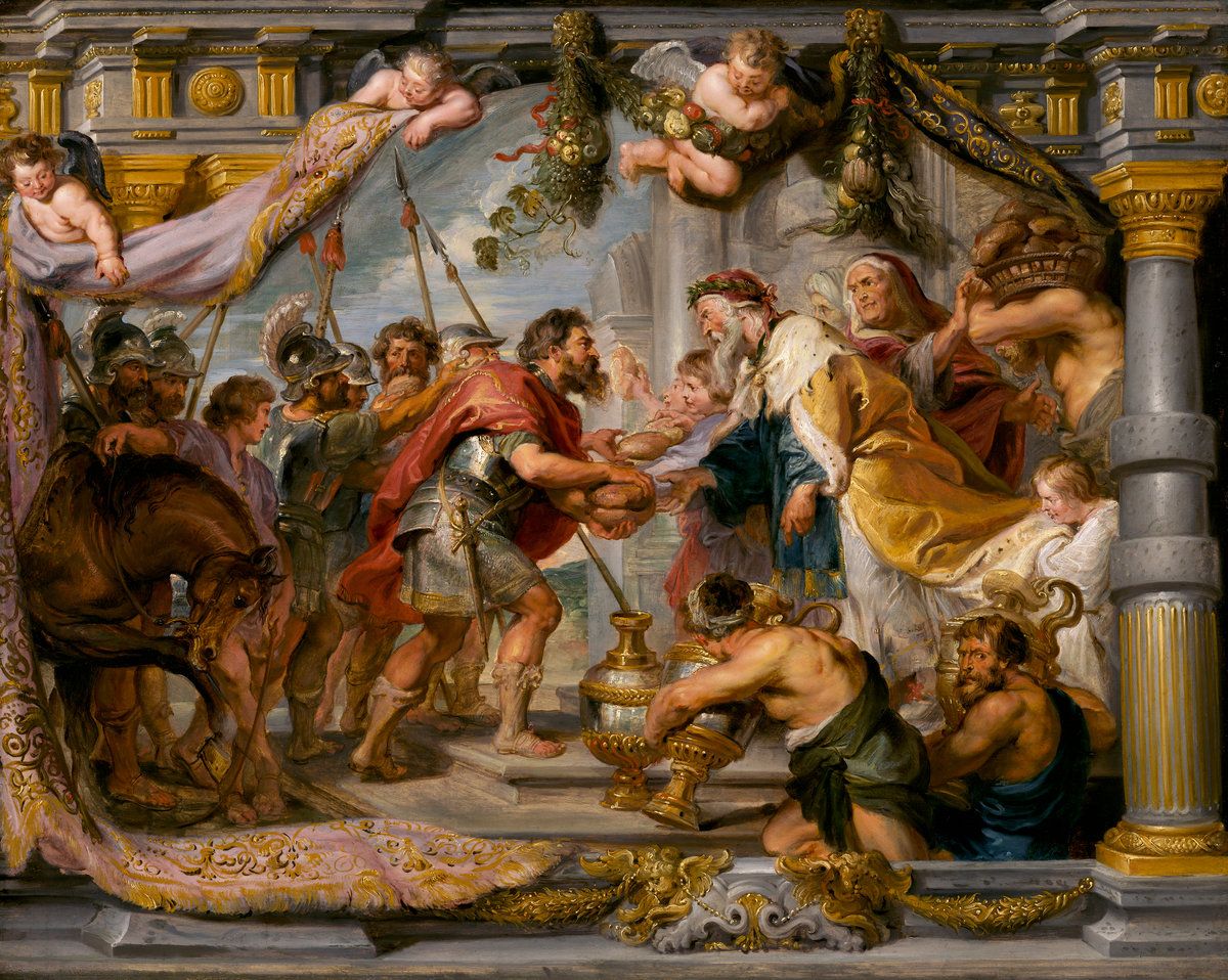 The Meeting of Abraham and Melchizedek by Peter Paul Rubens
