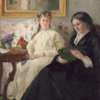 The Mother and Sister of the Artist by Berthe Morisot