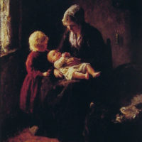 The New Baby by Bernard Jean Corneille Pothast