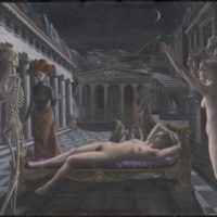 The Sleeping Venus by Paul Delvaux