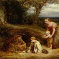 The Young Brood by John Linnell