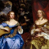 Two Ladies of the Lake Family by Sir Peter Lely