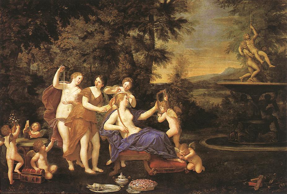 Venus Attended by Nymphs and Cupids by Francesco Albani