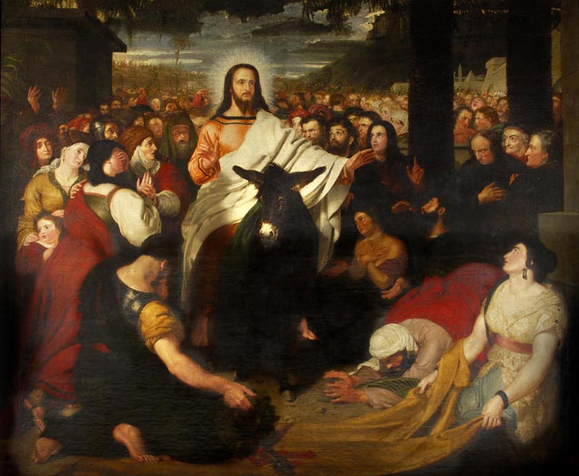 Christ's Entry into Jerusalem by Benjamin Robert Haydon